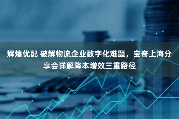 辉煌优配 破解物流企业数字化难题，宝奇上海分享会详解降本增效三重路径
