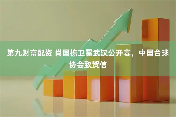 第九财富配资 肖国栋卫冕武汉公开赛，中国台球协会致贺信